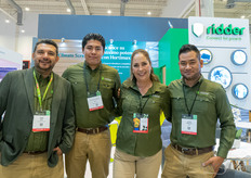 Team Ridder: Rubén Soto, David Velázquez, Gloria López, Victor Rebolledo.