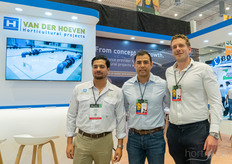 Victor Hernandez, Roberto Hernandez and Daan Mansveld, Van der Hoeven Horticultural Projects