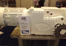 The new motor reductor GW 270S for screens in greenhouses of De Gier from The Netherlands.
