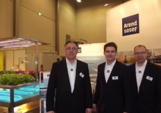 Gaston Pauwels, Ben Sosef and Peter Janssen of Arend-Sosef