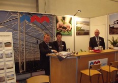 Jos Groenewegen, Mariëlle Cuppen and Ole Fink-Jensen of Ammerlaan Constructions