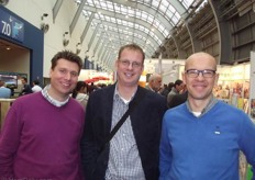 3/4 of sales department of Van der Lugt Plantenkwekerij