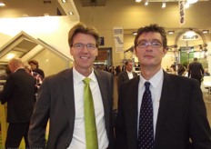 Joep van den Bosch of Hortimax and John Broos of Anima Consultancy
