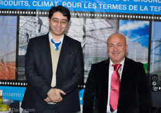 Sales and Project Manager Ruslan Niyazov together with Mr. Mehmet Nalbant from Nassan Greenhouses Turkey : www.nalbantogludemir.com