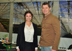 Martin Verkade with colleague from VEKA