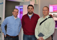 Erik Jansen from Philips Horti welcomes American partners Chris Higgins and John Frey from Hort Americas. An interview with Chris Higgins can be found here : http://www.hortidaily.com/article/501/US-Expertise,-focus-on-growers-key-for-Hort-Americas