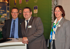 Markus Klar, Christoph Beyer and Gisela Rauen from FVG