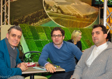 The salesteam of the 28 hecatare big nursery from Gruppo Padana