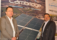 Steve Hinch and Noel O'Leary from Cambridge HOK are proud of the project they did for British Sugar's tomatogrowers Cornerways Nursery.