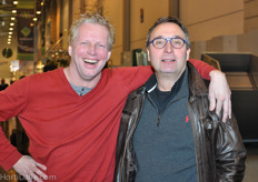The Dutch alliance: Horticultural consultants and former growers Wim van Wingerden and Flip van der Most.