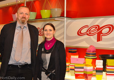 Michael Ortmann and Laure Maussang from CEP Agriculture