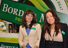 Laura Enache and Lyndsey King from Bord na Móna. www.bordnamona.ie