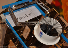 TGU presented the Ventilift: a lifting device for greenhouse ventilators.