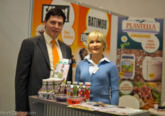 Jurij Zajec and Mateja Zigon from Unichem.