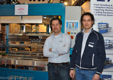 Egbert Molenaar and Geert Maris from TTA