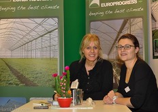 Claudia di Mauro from Europrogress together with Sara Viale from Spagnol.