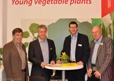 Wolfgang Glibmann, Rob Valke, Frank Vriends and M.W. den Heeten from Beekenkamp.