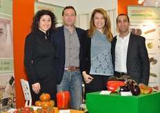 The team from Southern Seed: Valentina Amato, Salvatore Cassiba, Elisa Azzaro and Giovanni Incardona.