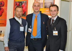 Fabrizio, Andrea and Carlo from Cora Seeds.