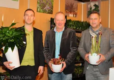 Marvin Grootendorst, Piet Damen and Randy van Polanen Petel from PhotosPlant