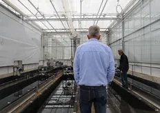 In this trial, that is being set up right now, the researchers are studying the possibilities of a biological balance in aquaponic cultivation.