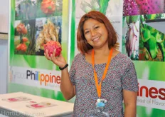 Mildred Dacuycuy from Refmad: one of the biggest dragon fruit growers in the Philippines