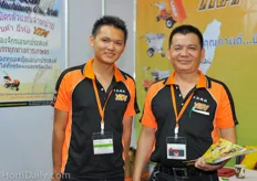 Jimmy Cheng and Ten Chin Chang from Yuan Kai Co.