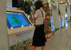 Interactive narrow casting systems with information on horticulture.