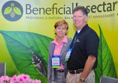 Sinthya Penn and colleague from Beneficial Insectary