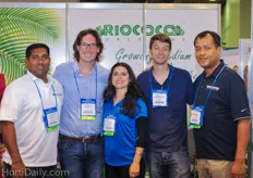 Riococo team together with HortiDaily.com editor Boy de Nijs