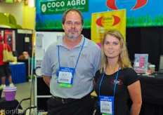 Ray and Sarah from Global Horticultural, Ontario.