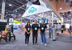 Lisa, Josh and Mike from Conley's Greenhouse Manufacturing, California.