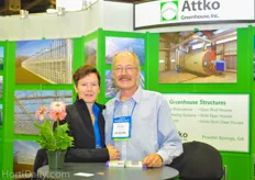 Dirk Herens from Attko together with his wife.