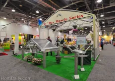 Booth from Atlas Greenhouse Structures