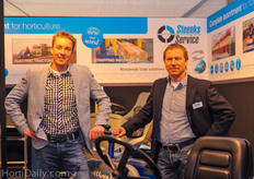 Sander Zuidgeest and Kees Suurd from Steenks Service.