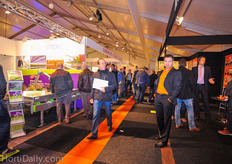 The exhibitors did not complain about the amount of visitors.