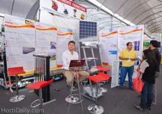 Alexis Rodrigues Di Raimondo from Energetica was present with some innovative energy solutions.