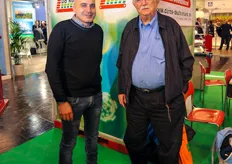 There was a constant flow of visitors at the booth from Da Ros; Fabio Camisa had some spare minutes for us to go on the picture with his customer and leading Israeli grower Yeheskel Dagan of Hishtil.