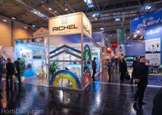 The new Richel booth.