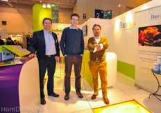 Dirk Aerts, Kris Fivez and Fonny Theunis of Biobest