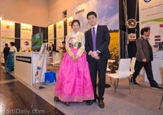The Korean pavilion was present in hall three for the first time.