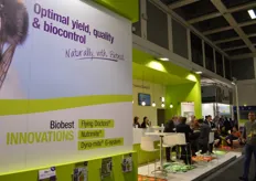 Biobest promoted it's recent innovations; Flying Doctors, Nutrimite and Dyna-mite.