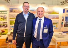 Jens Jaegerholm from Danish Greenhouse Supply together with Cesare Ghizzi from Lucchini.