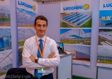 Vittorio Genuardi form Idromeccanica Luchinni. Luchinni was present at Horti ASIA for the first time. For more on the Italian greenhouse builder, see http://www.lucchiniidromeccanica.it/