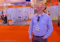 Also Tom de Smedt of Hyplast plastics visited Horti ASIA 2014