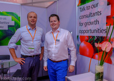 Asia horticultural consultant Piet Keijzer and Laurens Besemer of Svensson.