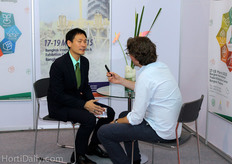 HortiDaily Editor Boy the Nijs in action