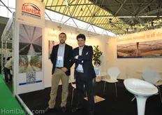 ININSA is a spanish greenhouse builder with a good presence in Mexico. On the picture are Inaki Gil Boronat and Pascual Sanz Tortosa