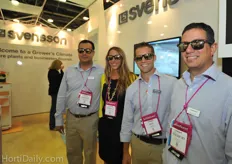 Svensson was promoting their new product categories with flashy sunglasses