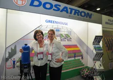Mother and daughter; Lela Kelly and Pam Pam Temko from Dosatron USA.